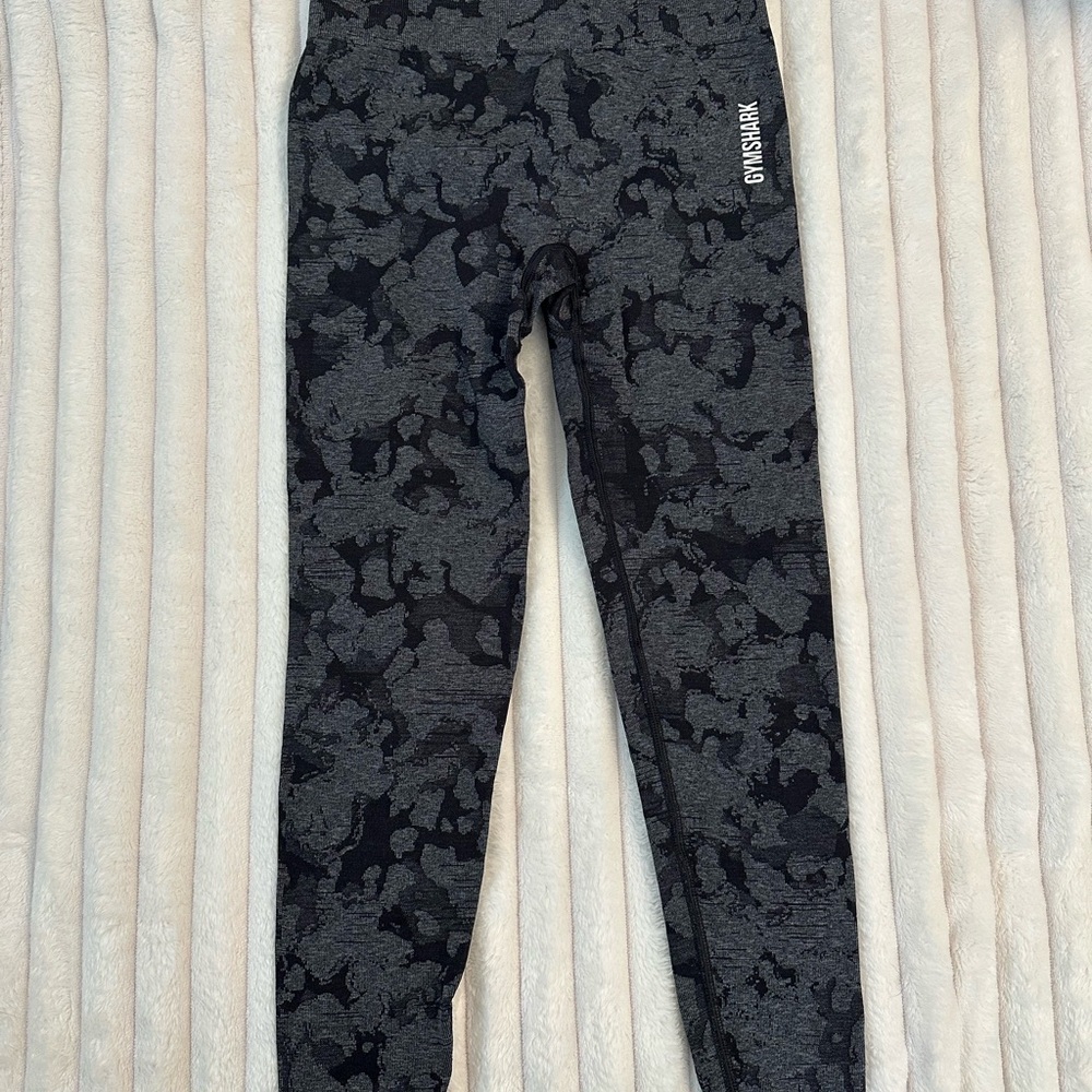 Gymshark Black Leggings Athletic Stretch Fit